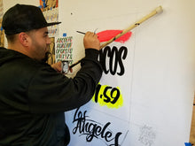 Script and Casual Signpainting Workshop. June 22nd-23rd 2024