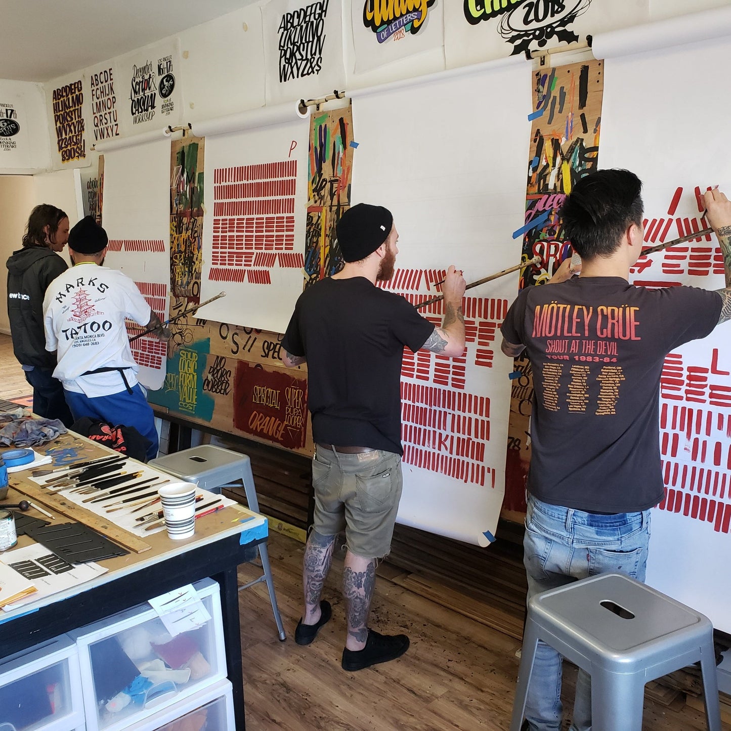 Introduction to Sign Painting Workshop. March 29th-30th 2025