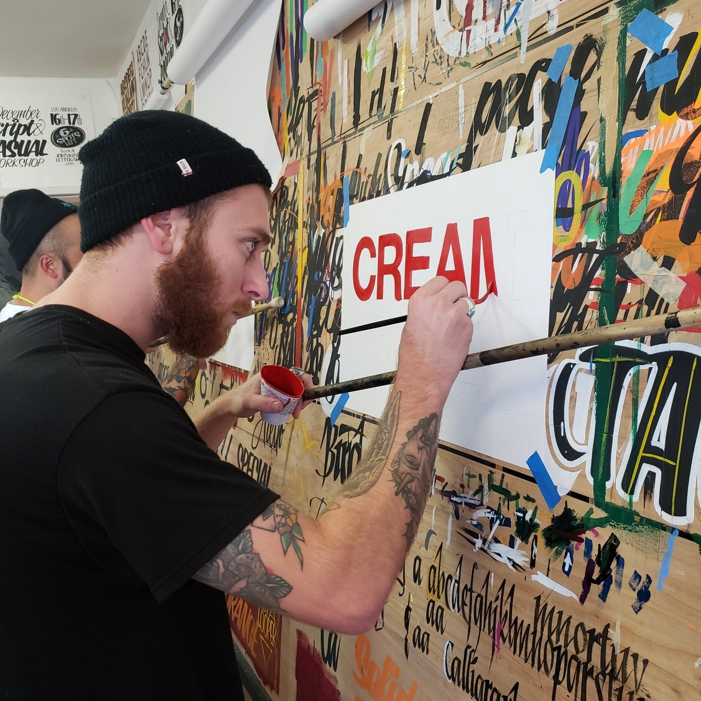 Introduction to Sign Painting Workshop. March 29th-30th 2025