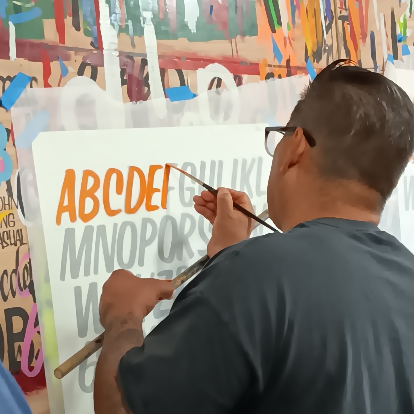 Signpainting Workshop. December 6th-7th. Script and Casual.