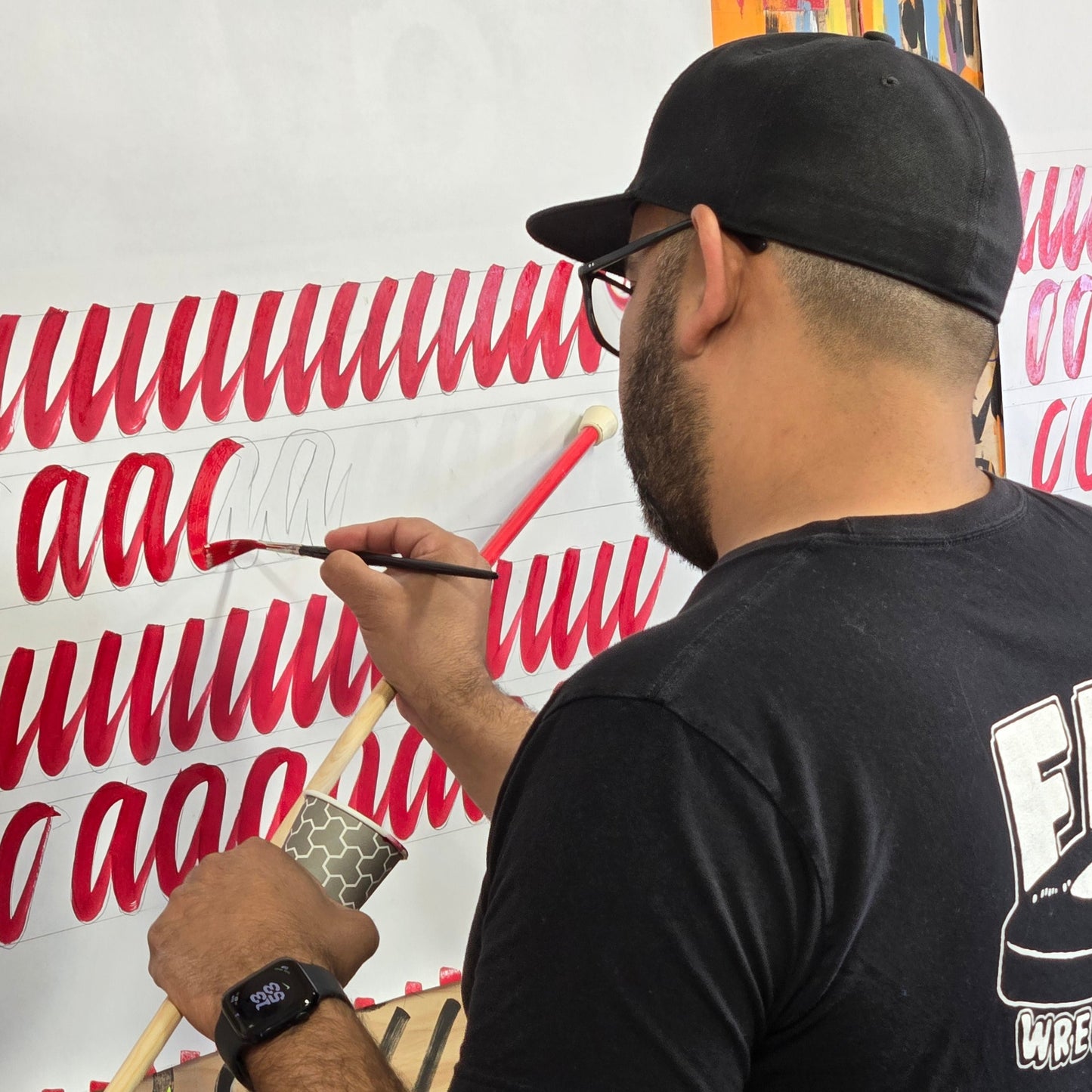 Signpainting Workshop. December 6th-7th. Script and Casual.