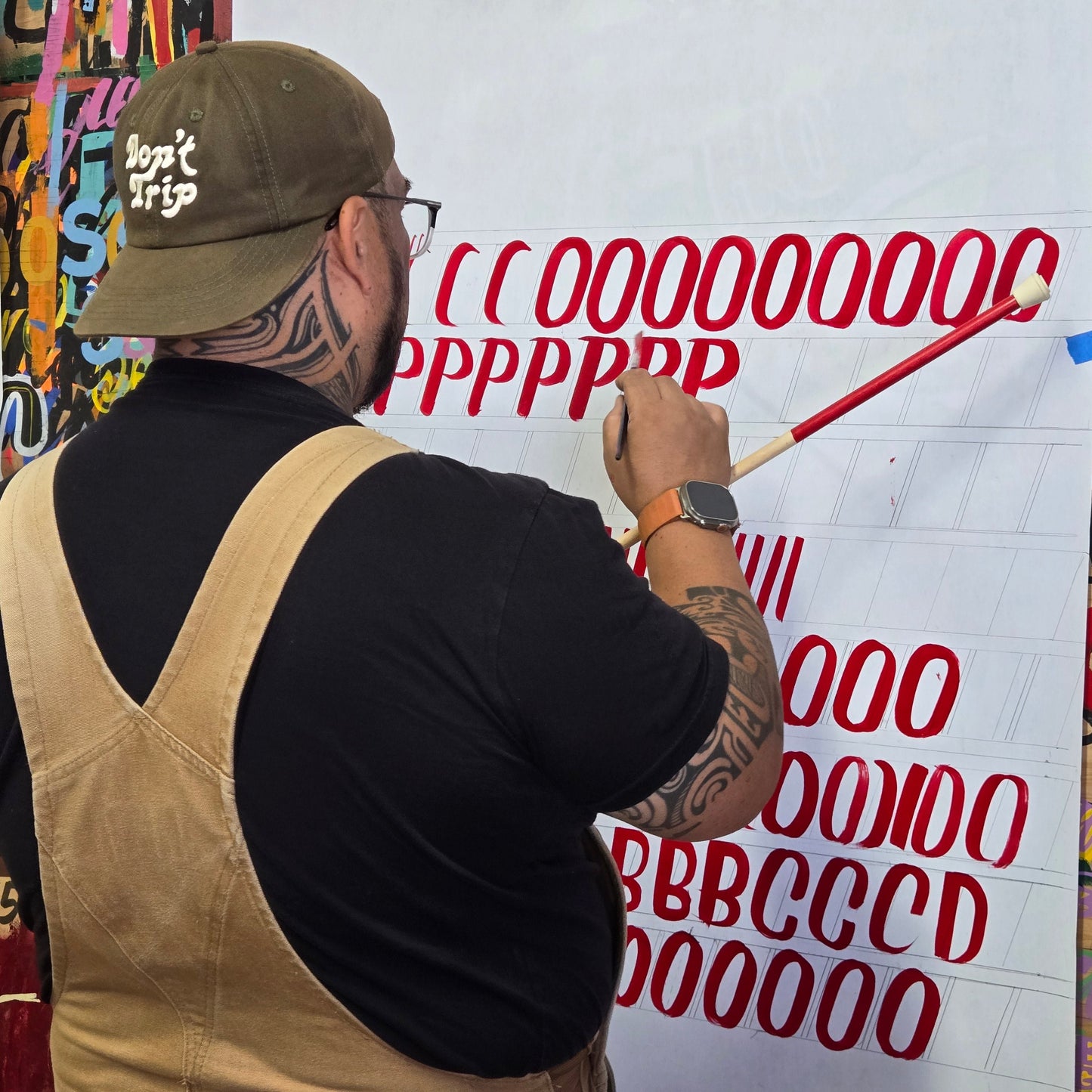 Signpainting Workshop. December 6th-7th. Script and Casual.