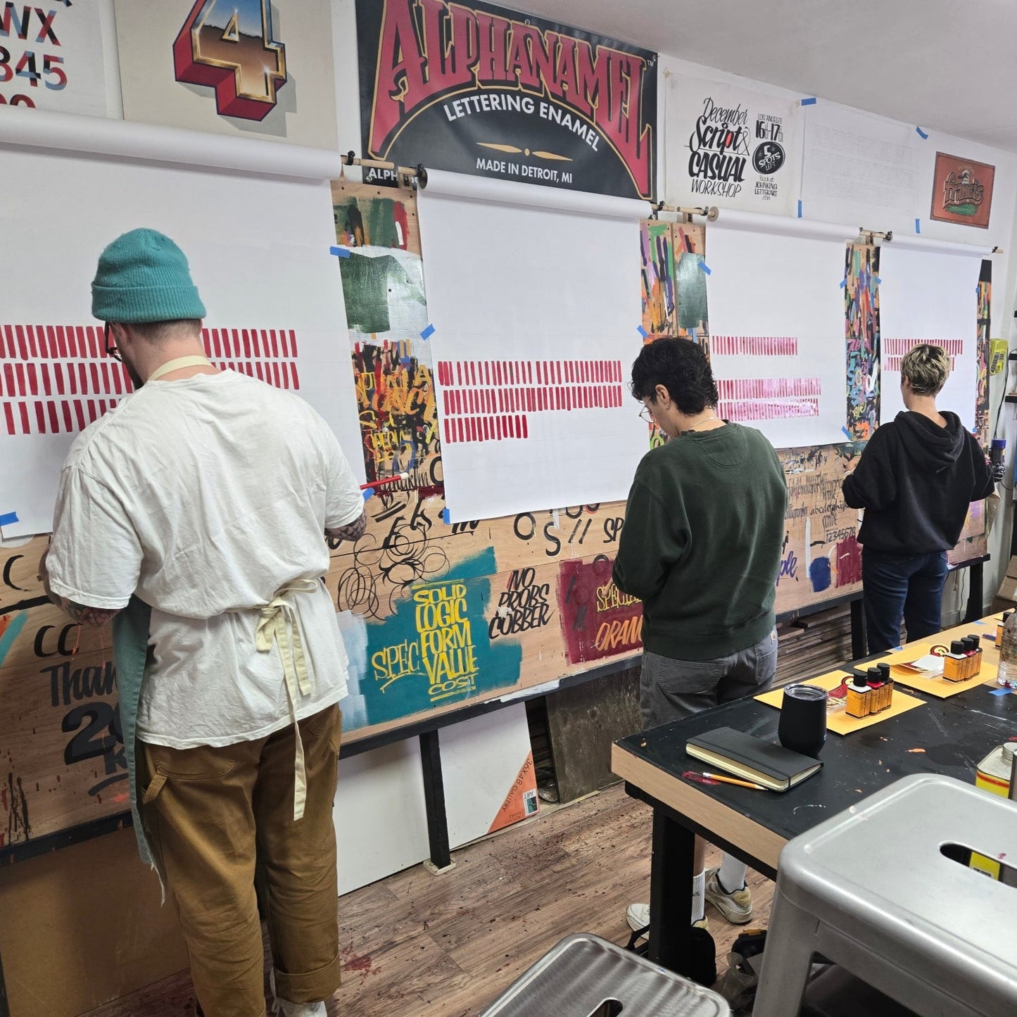 Introduction to Sign Painting Workshop. March 29th-30th 2025