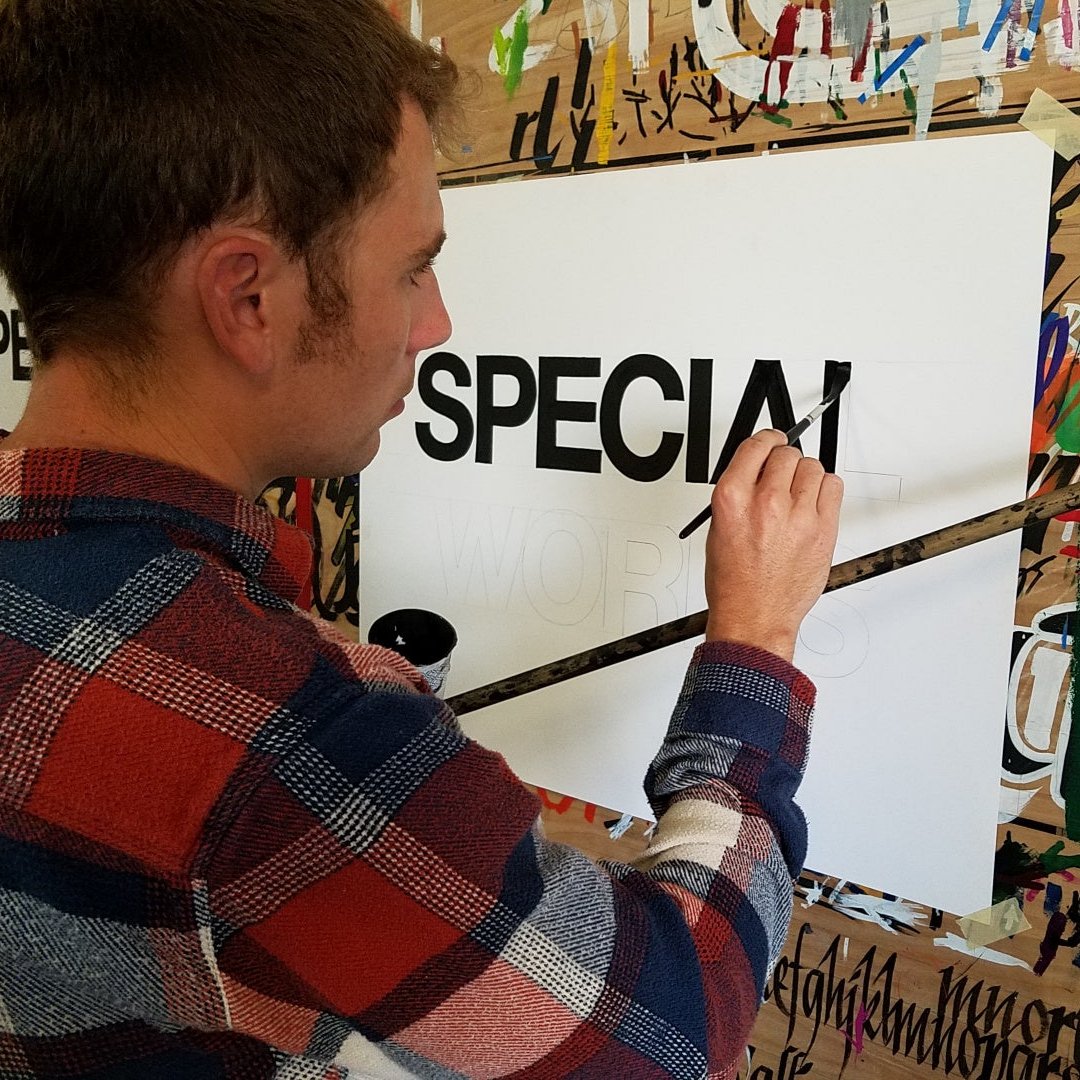 Introduction to Sign Painting Workshop. March 29th-30th 2025
