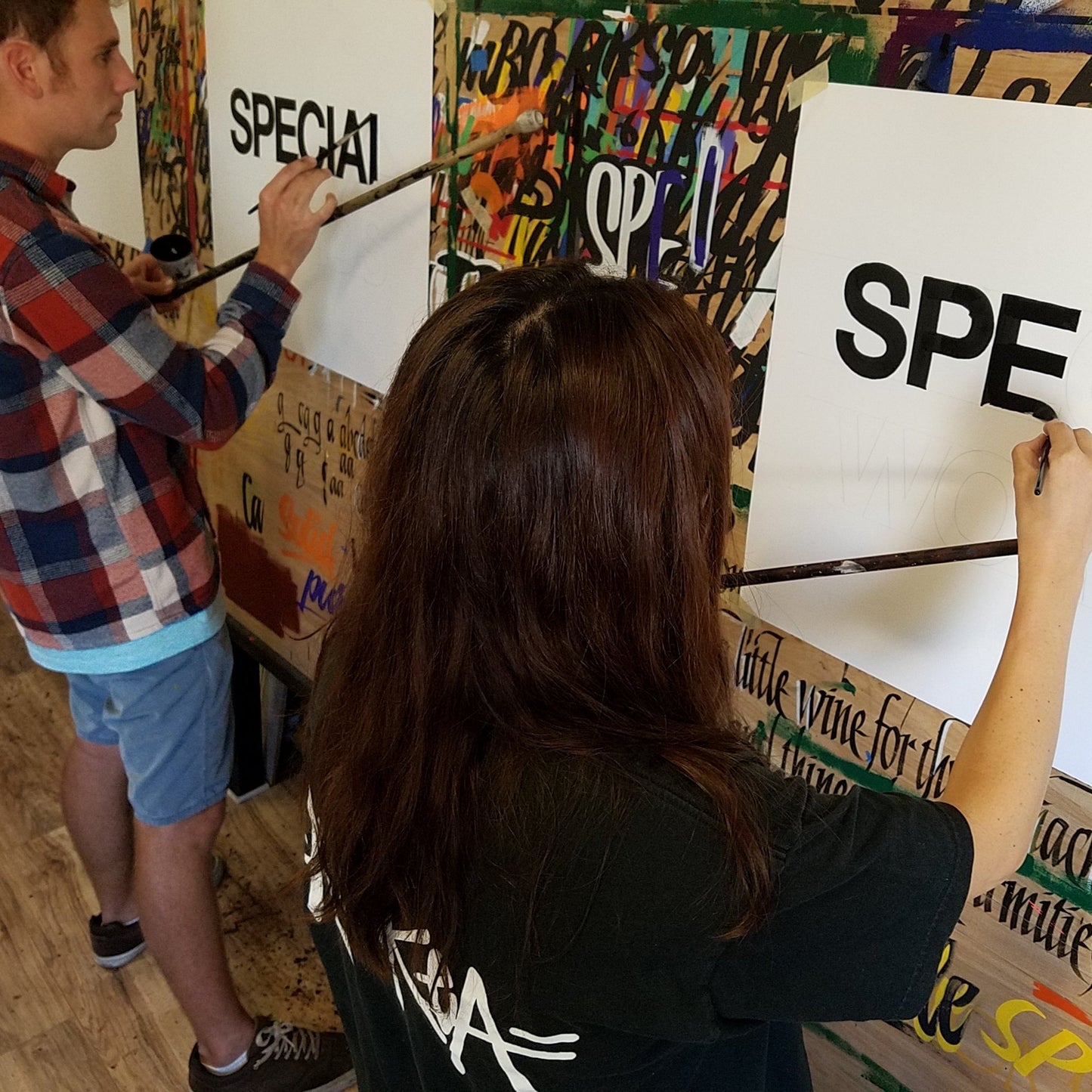 Introduction to Sign Painting Workshop. March 29th-30th 2025