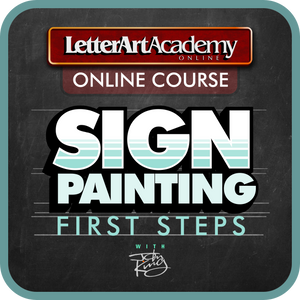 SIGN PAINTING FIRST STEPS