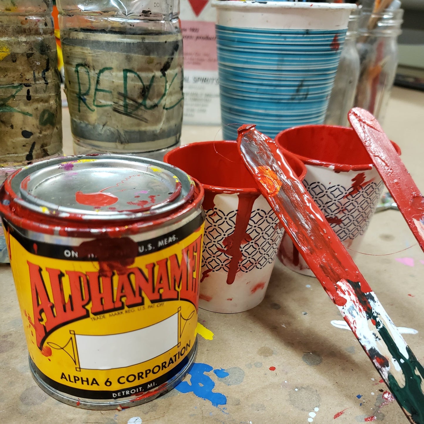 Signpainting workshop Los Angeles with John King