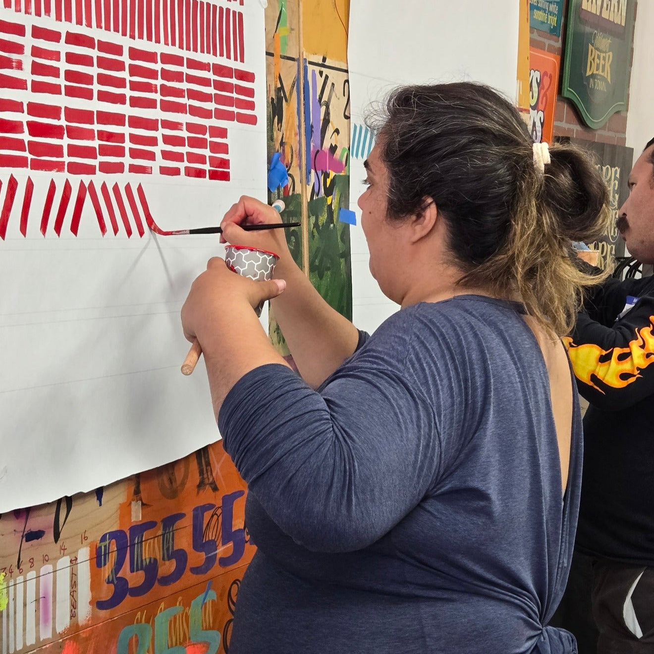 sign painting signwriting workshop los angeles John King