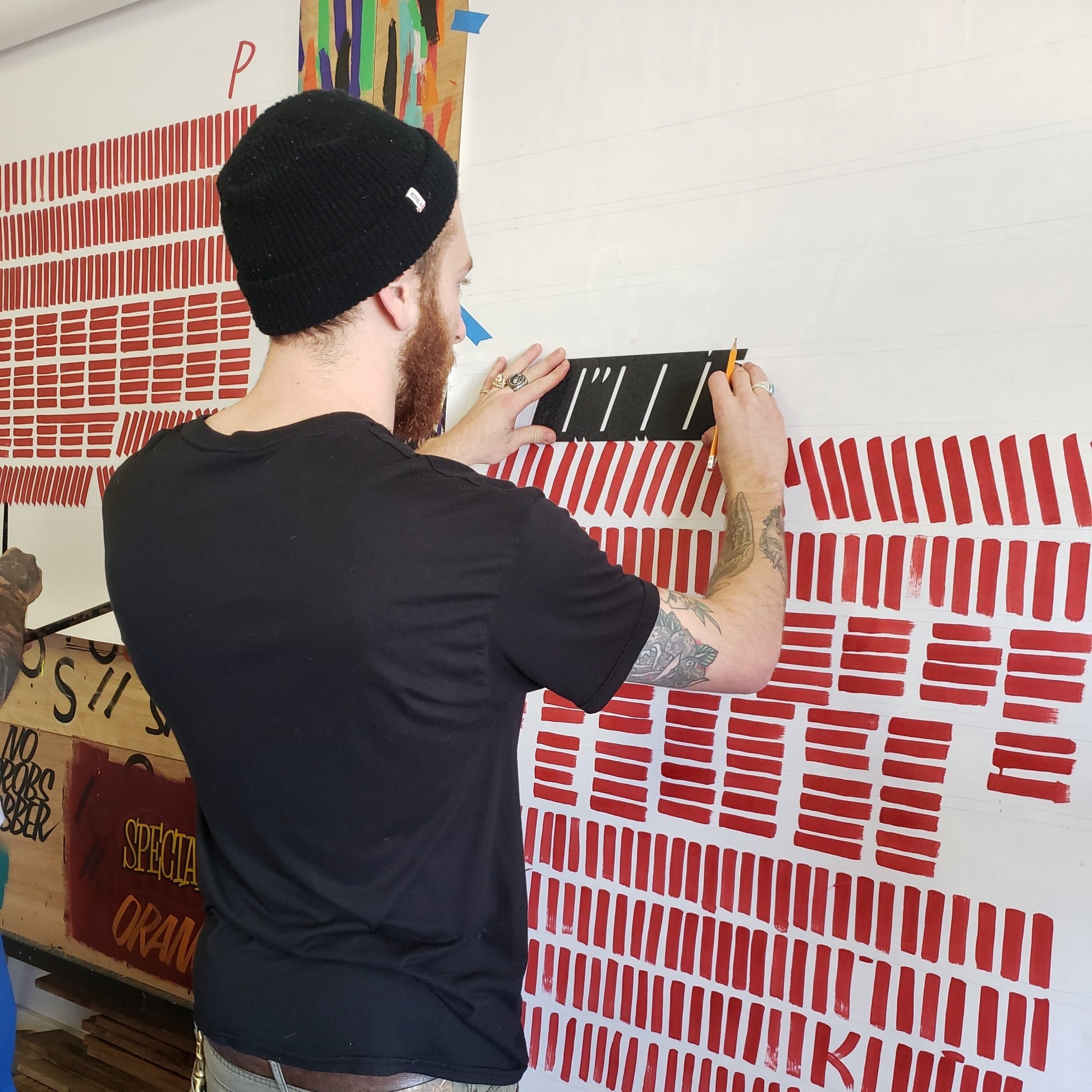 sign painting signwriting workshop los angeles John King