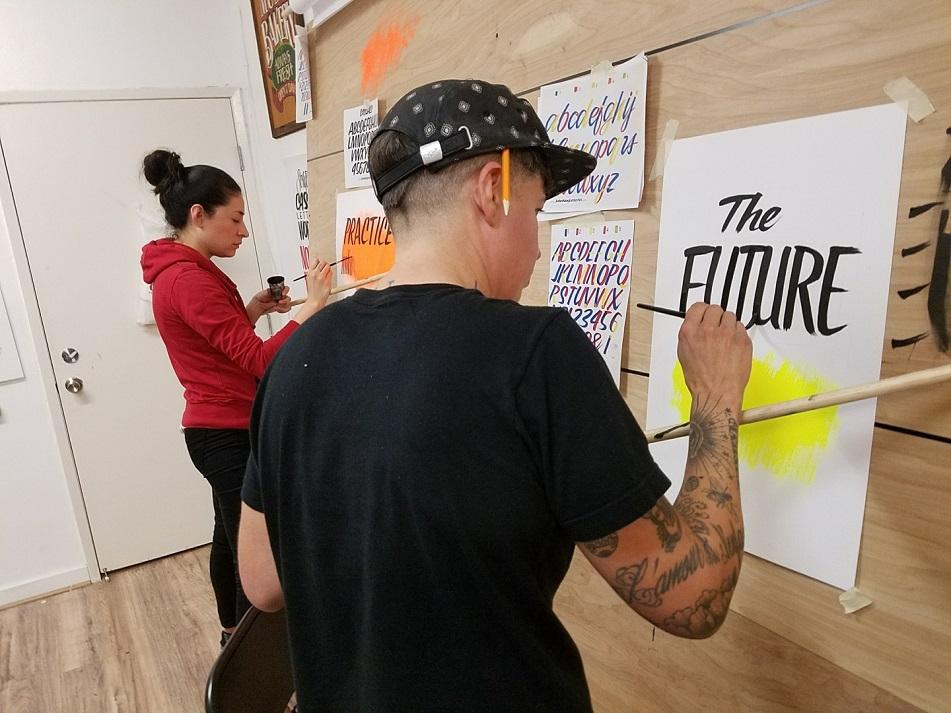 CASUAL LETTERING INTENSIVE Workshop. February 9th-10th - John King Letter Art