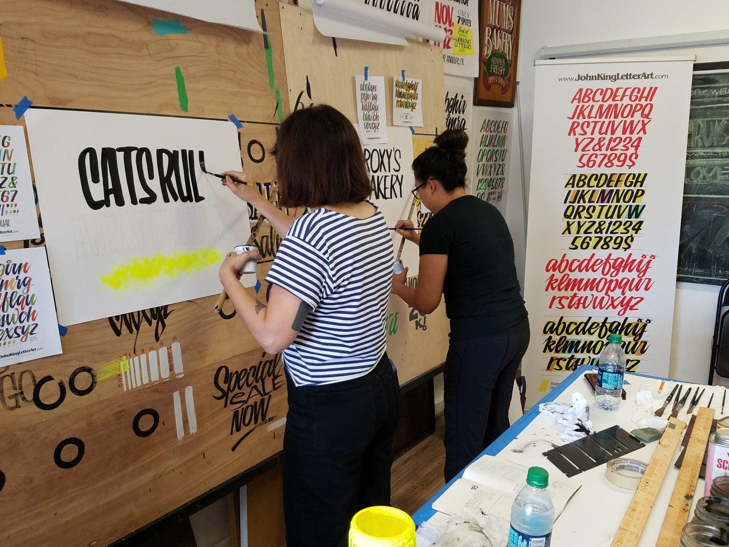 CASUAL LETTERING INTENSIVE Workshop. February 9th-10th - John King Letter Art