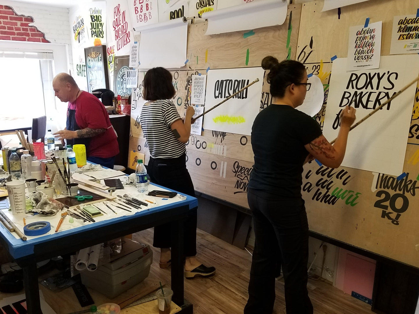 CASUAL LETTERING INTENSIVE Workshop. February 9th-10th - John King Letter Art
