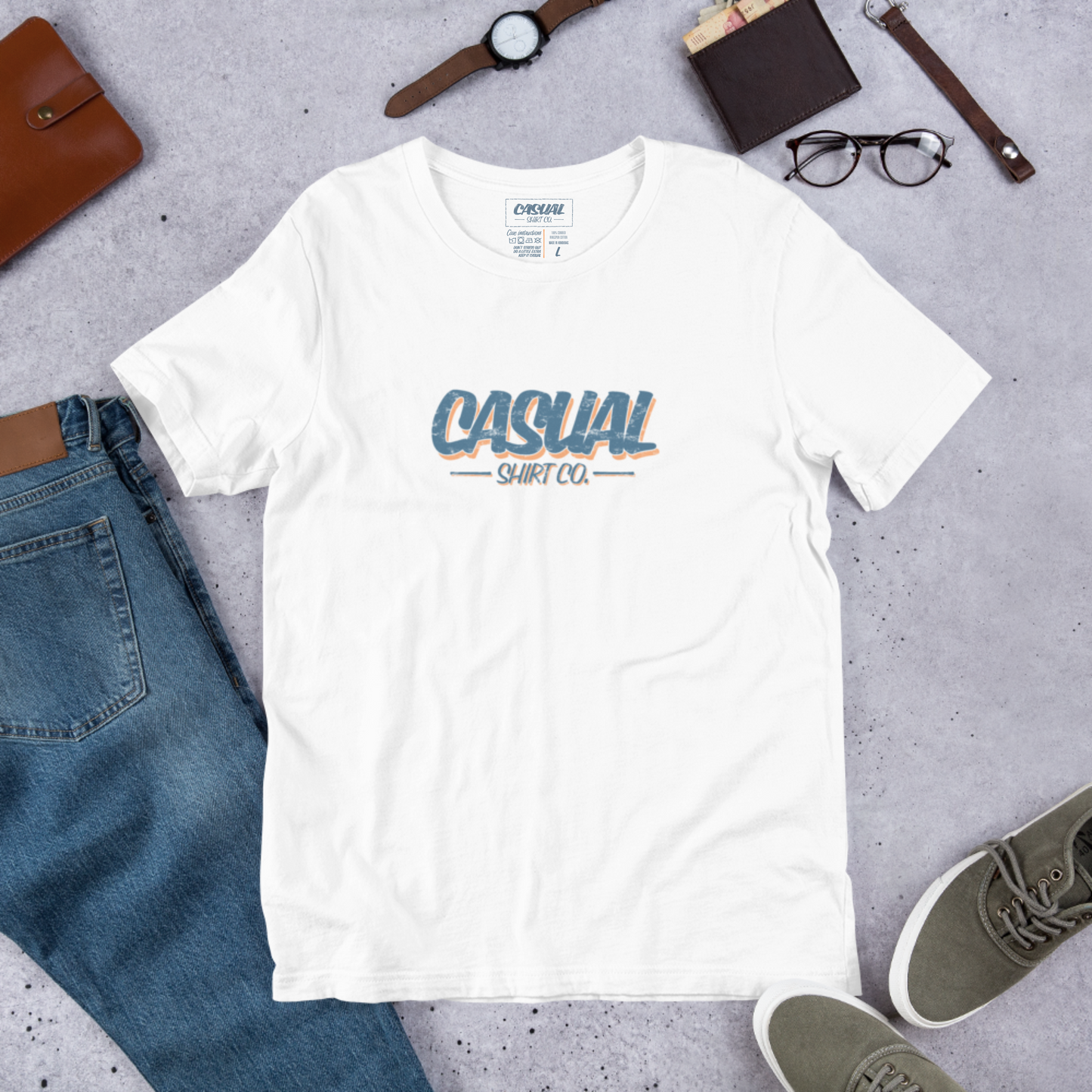 California Morning Tee - John King Letter Art