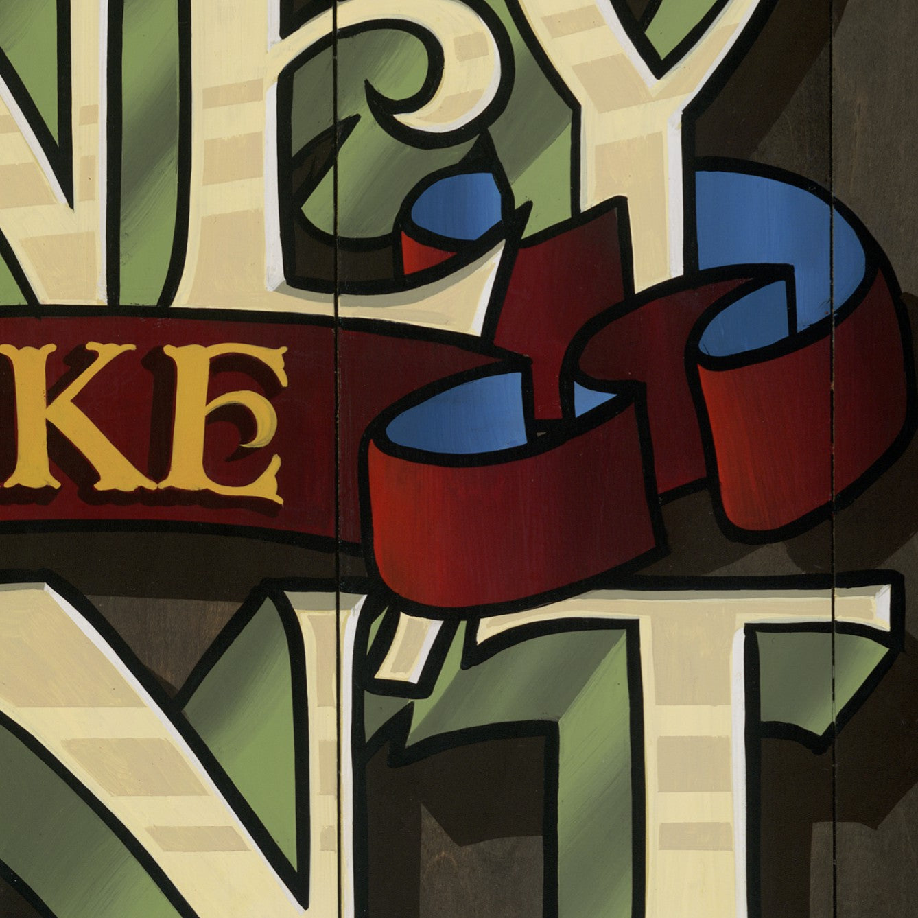 "The Money I Make Won't Buy My Youth Again" Print. - John King Letter Art