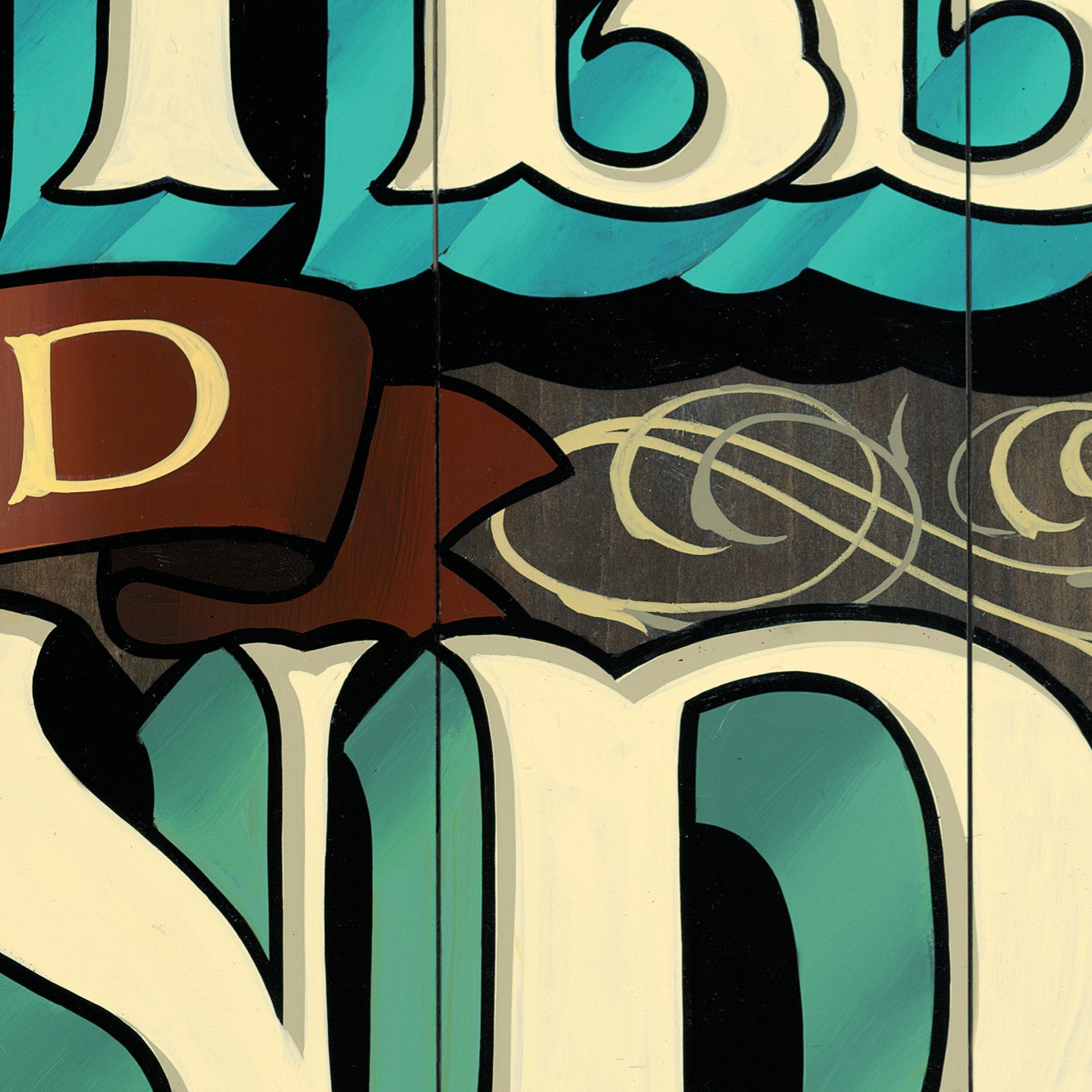 "Be Gentle and Kind Keep Others In Mind" Print. - John King Letter Art