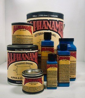 Alphanamel LIGHT BLUE. - John King Letter Art