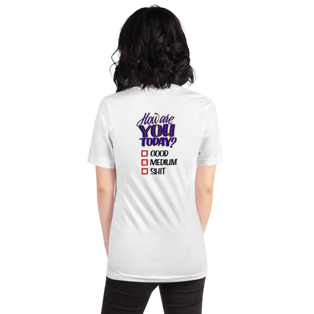Mood Check Tee - John King Letter Art