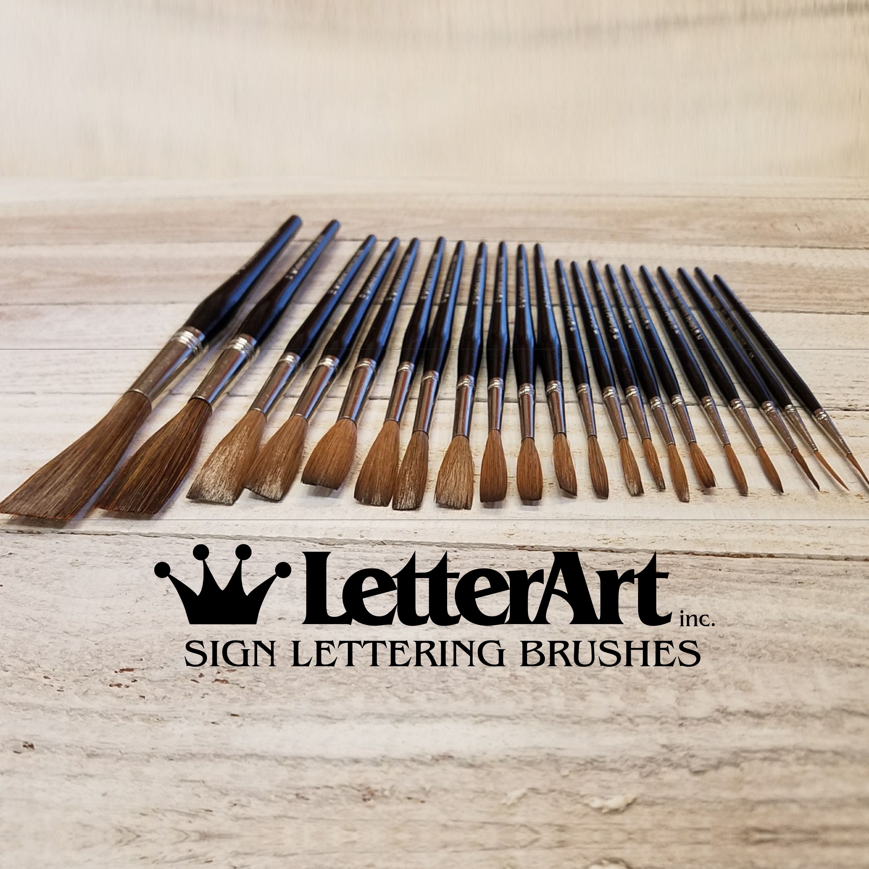 SIGN PAINTING LETTERING BRUSHES – John King Letter Art