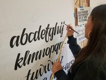 Script and Casual Signpainting Workshop. DEC. 9th-10th 2023