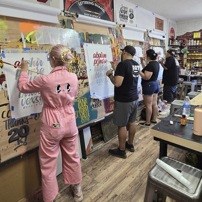 Introduction to Sign Painting Workshop. Sept. 26th-27th 2026