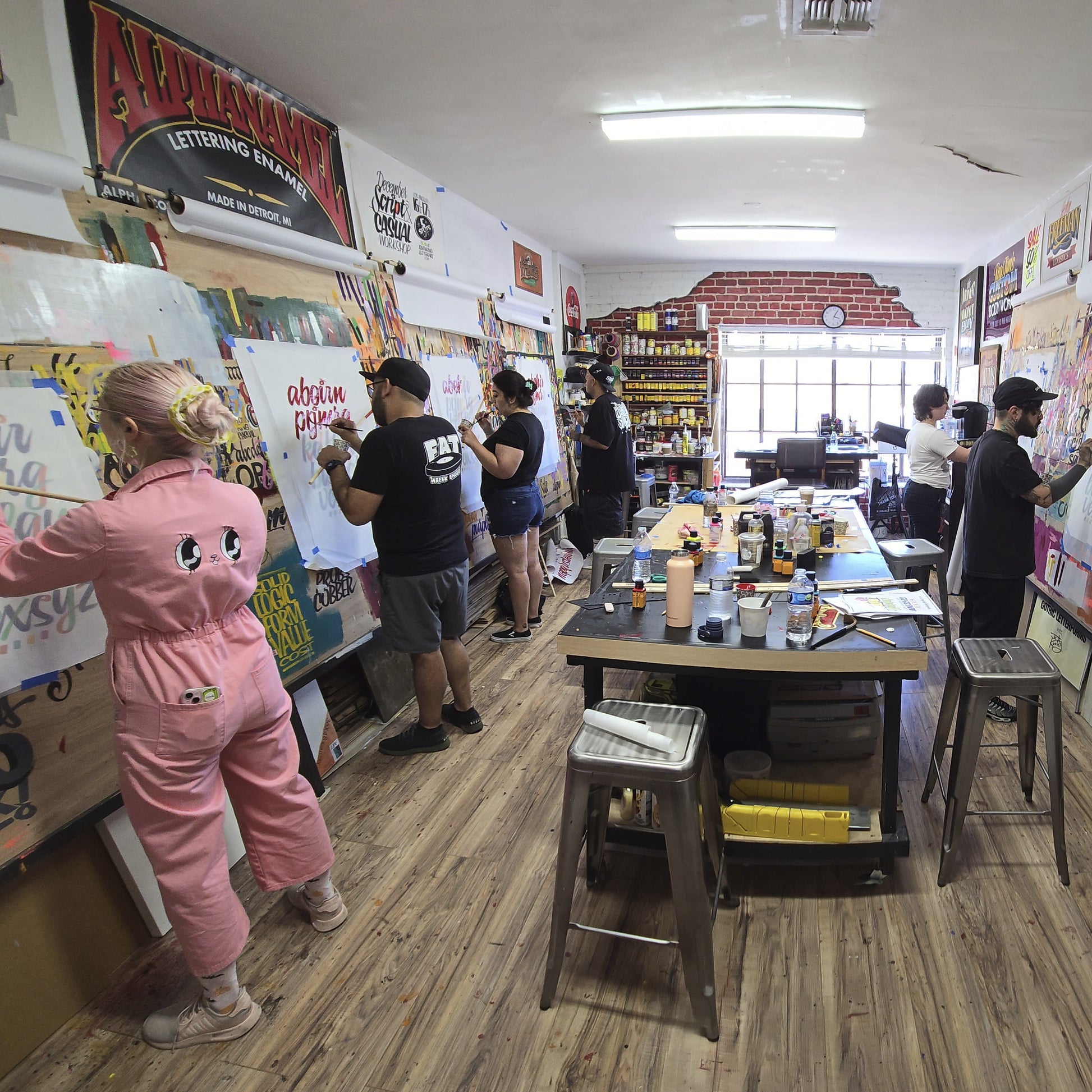 Sign Painting Workshop Los Angeles