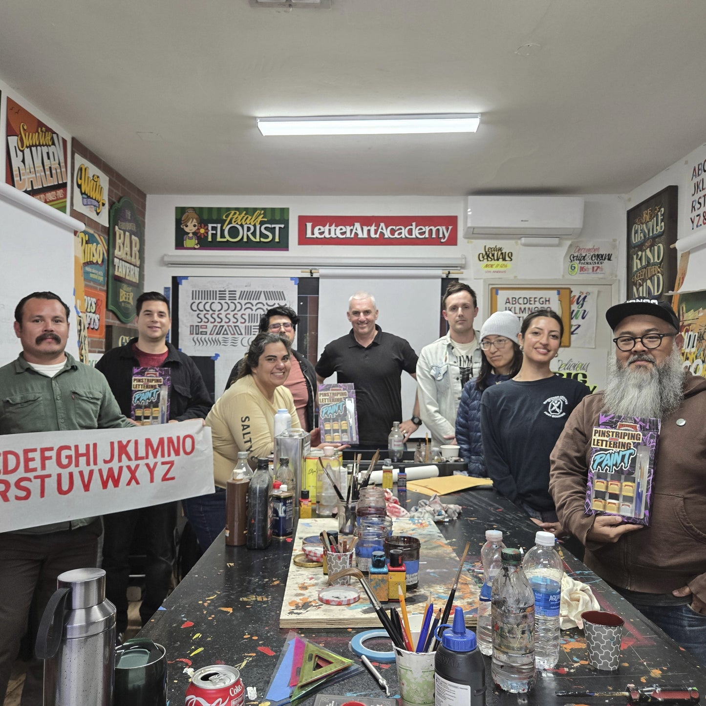 Sign Painting Workshop Los Angeles