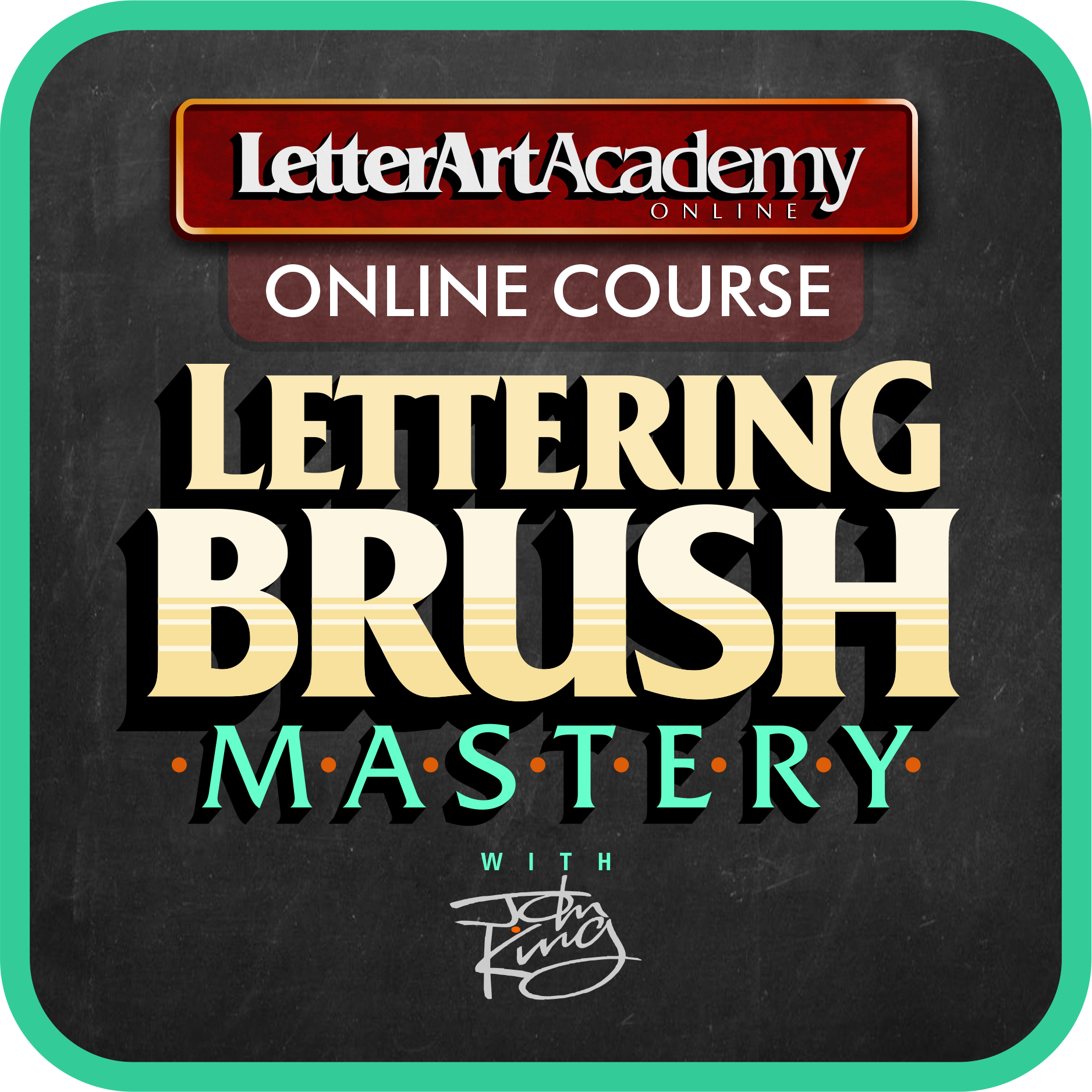 SIGN PAINTING COURSES – John King Letter Art