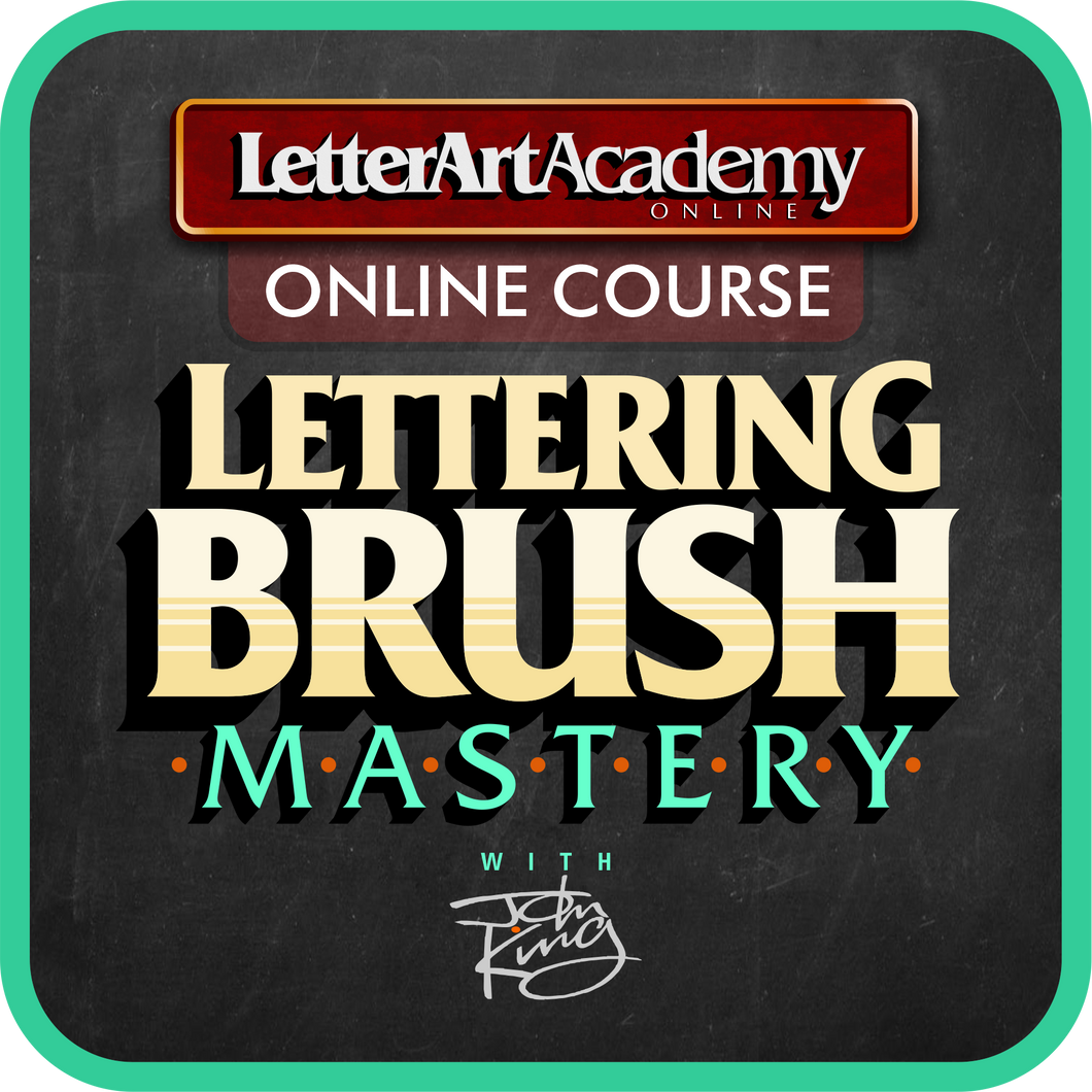 LETTERING BRUSH MASTERY