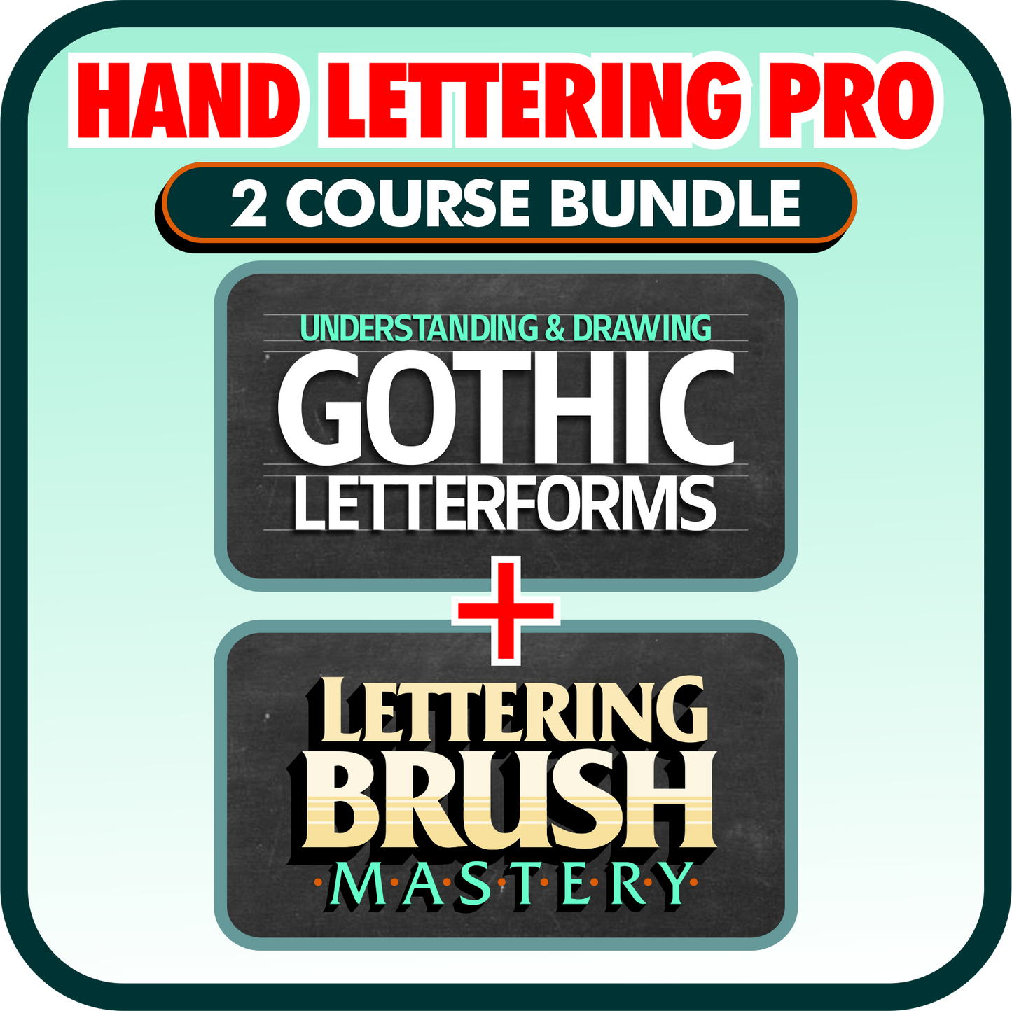 HAND LETTERING PRO 2 Course Bundle