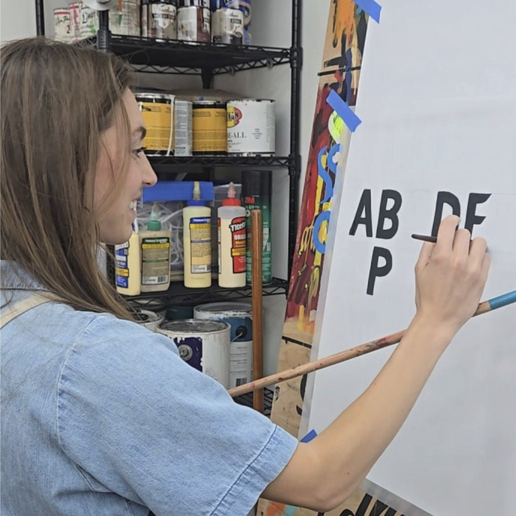 Sign Painting Workshop Los Angeles
