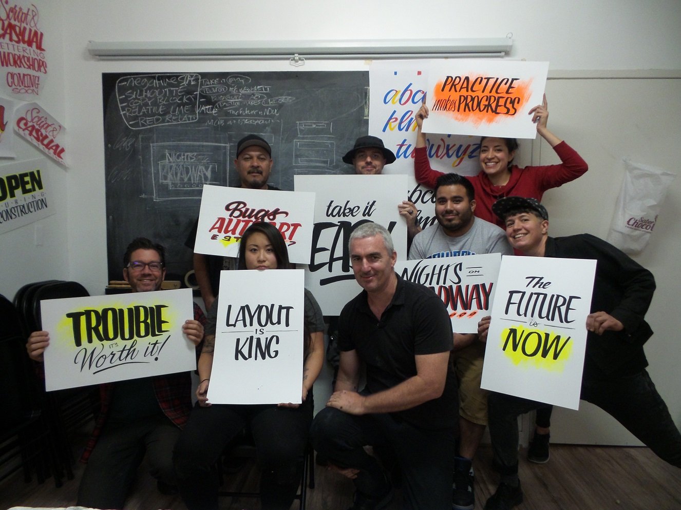 Script and Casual Signpainting Workshop. August 24th-25th 2024