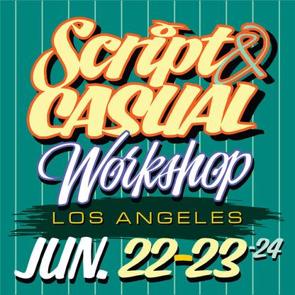 Script and Casual Signpainting Workshop. June 22nd-23rd 2024