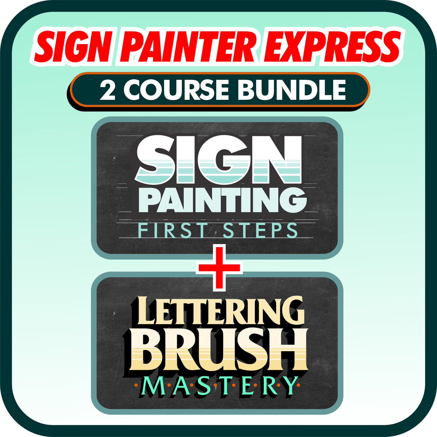 SIGN PAINTER EXPRESS 2 Course Bundle