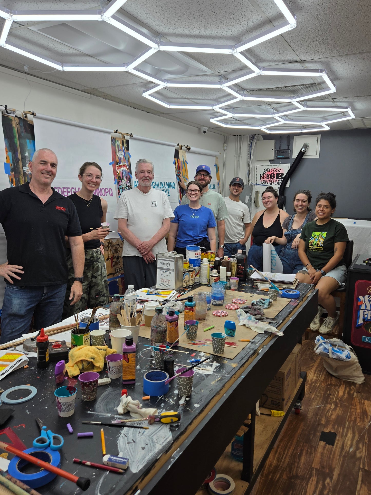 Introduction to Sign Painting Workshop. Los Angeles.