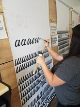 AUGUST Script and Casual Lettering Workshop. August 18th-19th 2018 - John King Letter Art