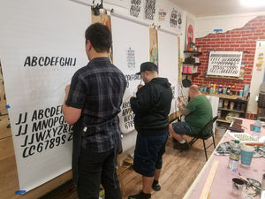 CASUAL LETTERING INTENSIVE Workshop. MARCH 17th-18th - John King Letter Art