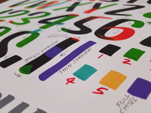 Casual Brush Stroke Tutorial Poster 16" x 20" - John King Letter Art