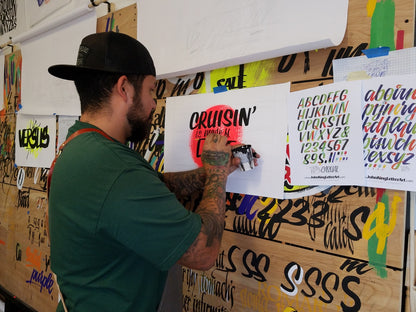 CASUAL LETTERING INTENSIVE Workshop. February 9th-10th - John King Letter Art