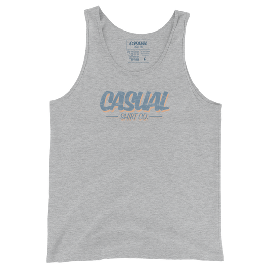 Cityscape Sunrise Casual Tank - John King Letter Art