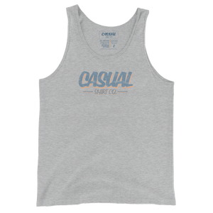 Cityscape Sunrise Casual Tank - John King Letter Art