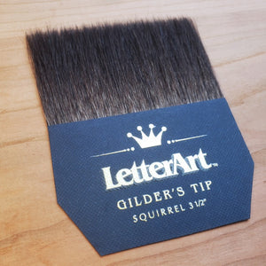 Gilder's tip for gold leaf Letter Art - John King Letter Art