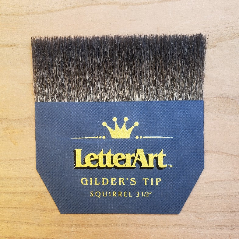 Gilder's tip for gold leaf Letter Art - John King Letter Art