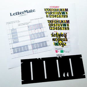 LetterMate Upright - John King Letter Art
