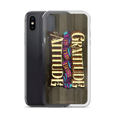 iPhone Case "Gratitude is the Best Attitude" - John King Letter Art