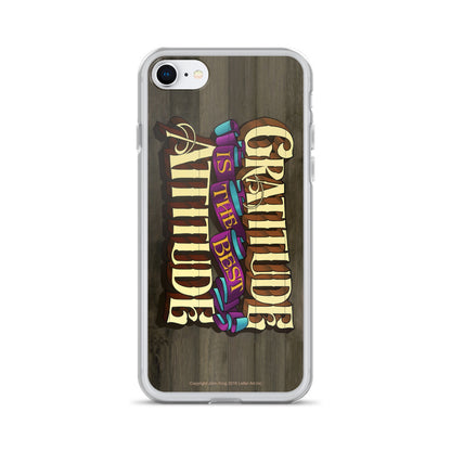 iPhone Case "Gratitude is the Best Attitude" - John King Letter Art