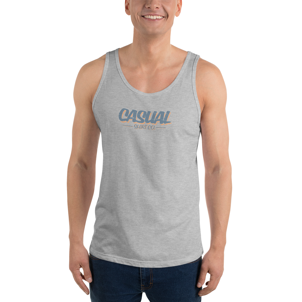 Cityscape Sunrise Casual Tank - John King Letter Art