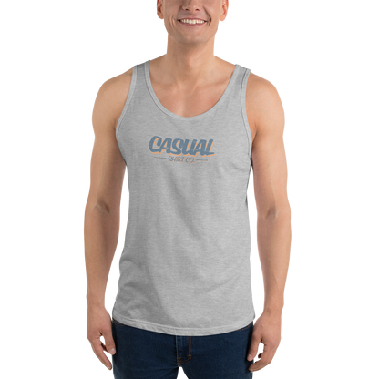 Cityscape Sunrise Casual Tank - John King Letter Art