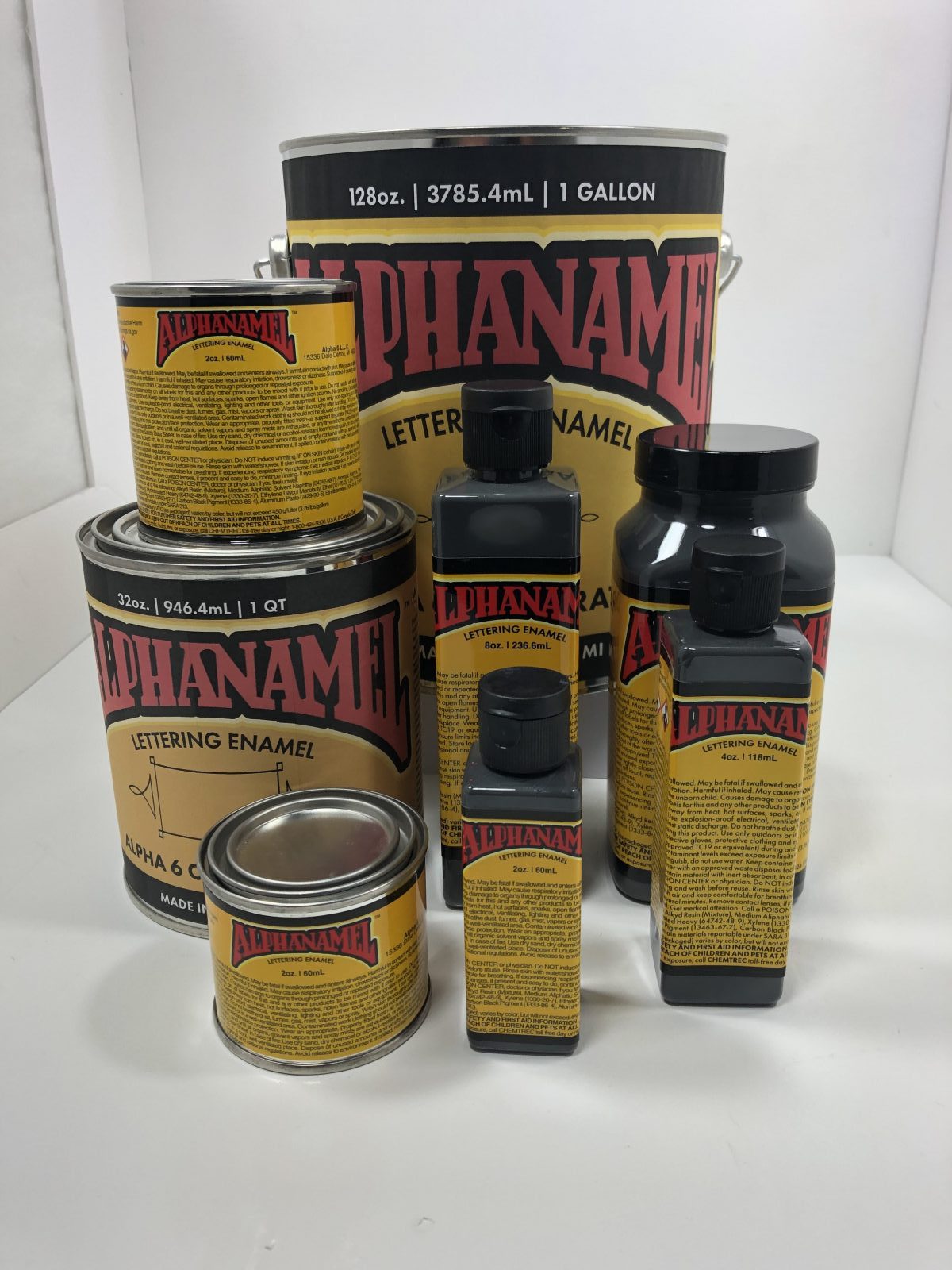 Alphanamel - Metallic Gold - 16 oz - Can